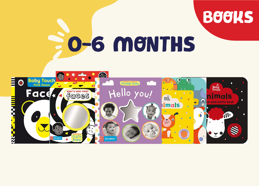 The best types of books for your baby: From birth to six months