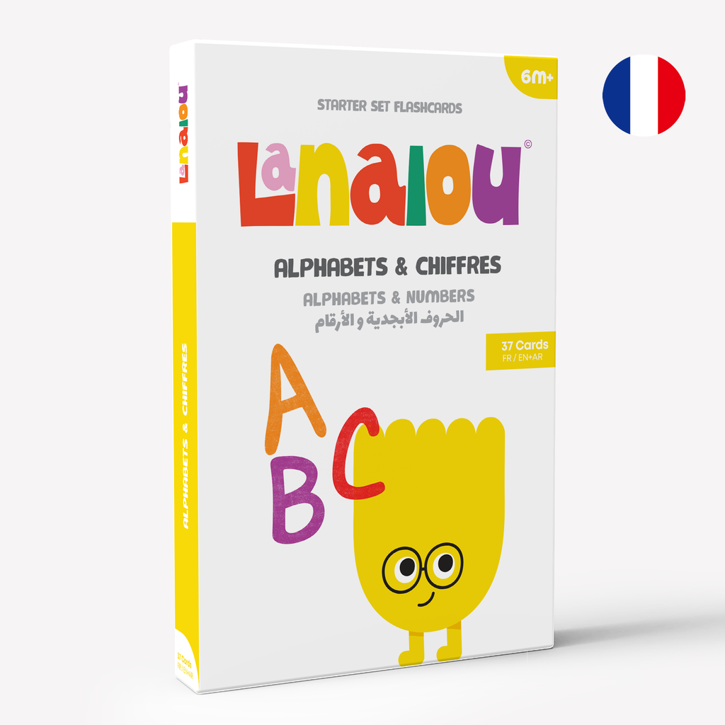 French (AR+EN) | Alphabets & Numbers